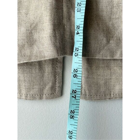 Max Mara Weekend 100% Linen Vest size 4 neutral, glam, vacation - Picture 7 of 8